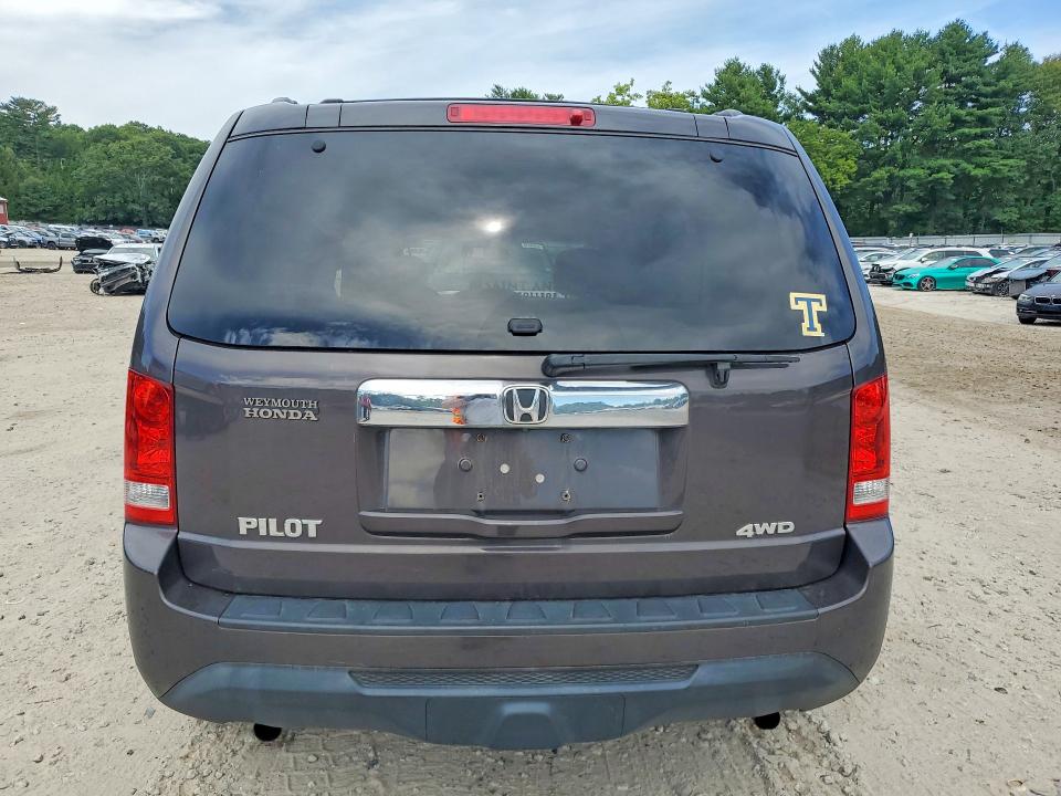 Photo 6 from auction – 2013 HONDA PILOT with VIN 5FNYF4H6XDB067648