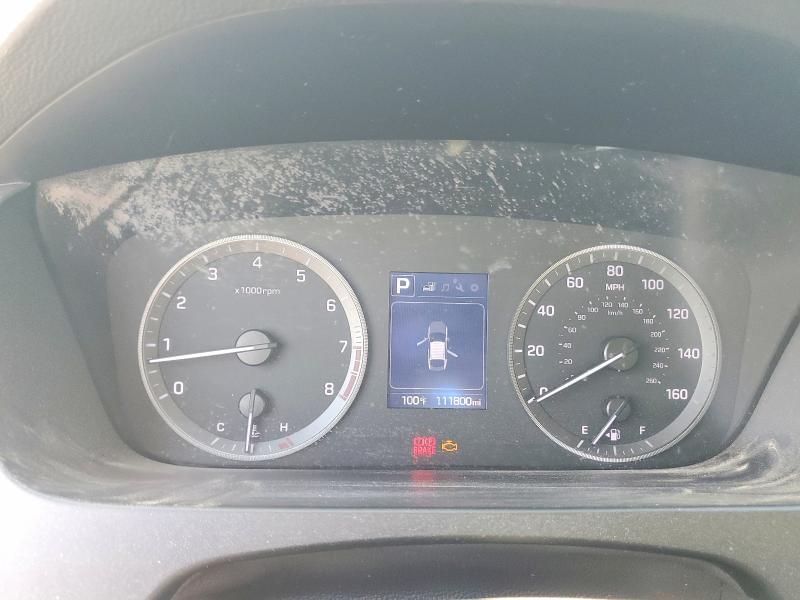 Photo 9 from auction – 2017 HYUNDAI SONATA with VIN 5NPE34AF7HH569773