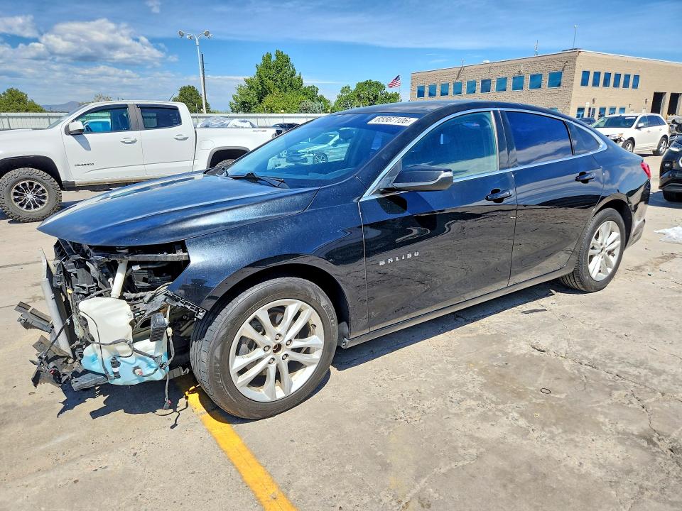 CHEVROLET MALIBU 2018 with VIN 1G1ZD5STXJF122209 - Photo from auction