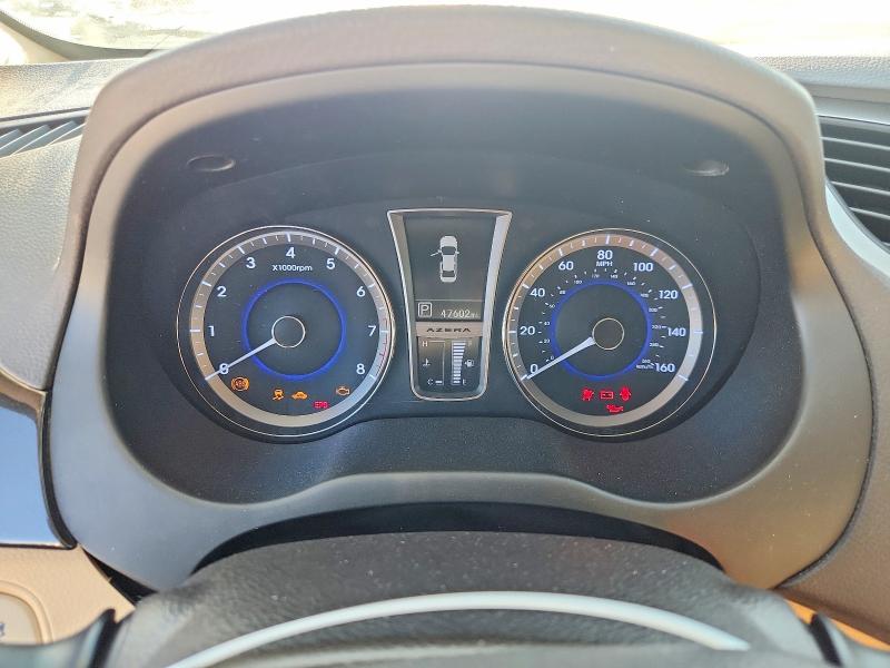 Photo 9 from auction – 2013 HYUNDAI AZERA with VIN KMHFG4JG8DA232446