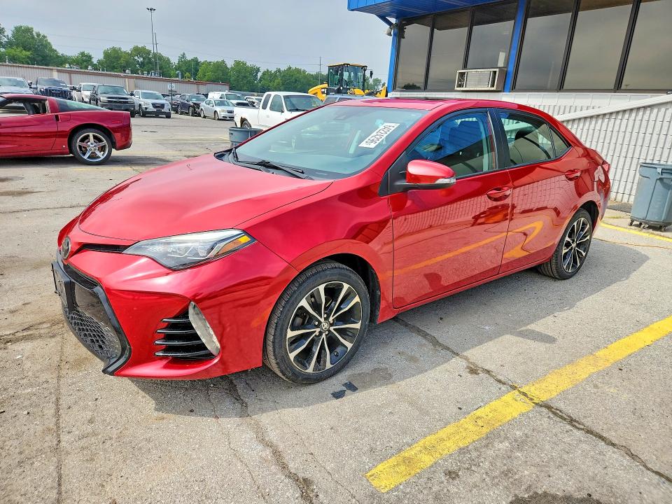 TOYOTA COROLLA 2017 with VIN 2T1BURHE9HC750516 - Photo from auction