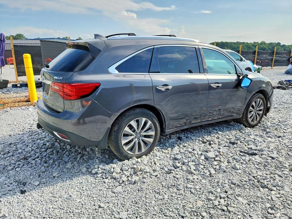 Photo 3 from auction – 2016 ACURA MDX with VIN 5FRYD3H64GB014091