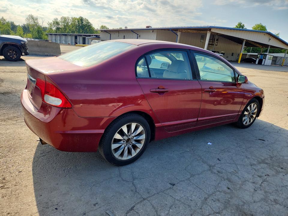 Photo 3 from auction – 2009 HONDA CIVIC with VIN 1HGFA16809L000135