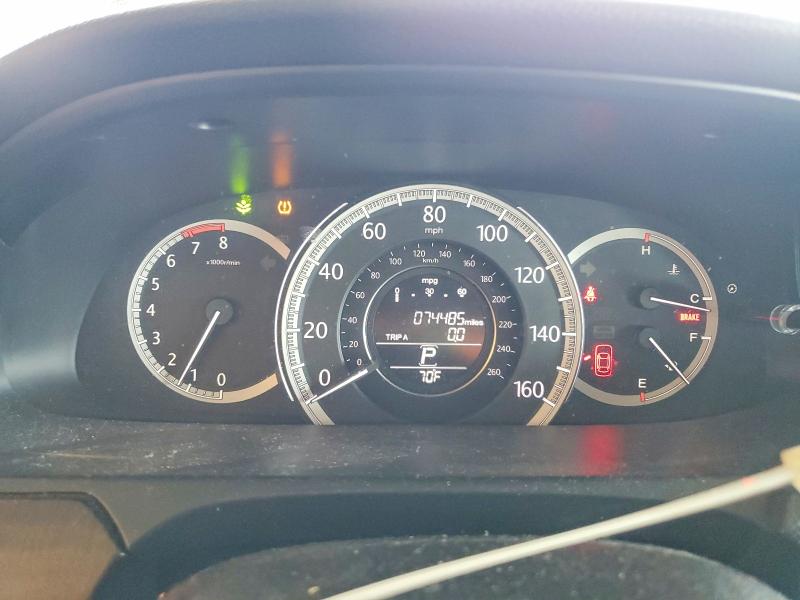 Photo 9 from auction – 2014 HONDA ACCORD with VIN 1HGCR3F89EA011051