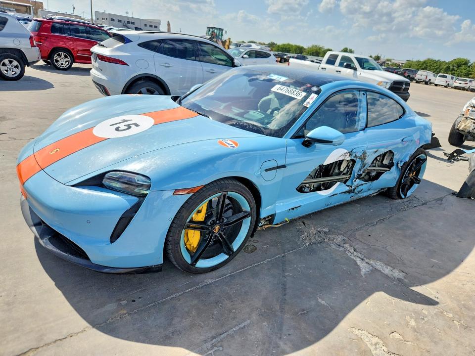 PORSCHE TAYCAN 2024 with VIN WP0AC2Y17RSA52279 - Photo from auction