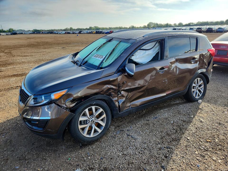 KIA SPORTAGE 2014 with VIN KNDPBCAC1E7547764 - Photo from auction