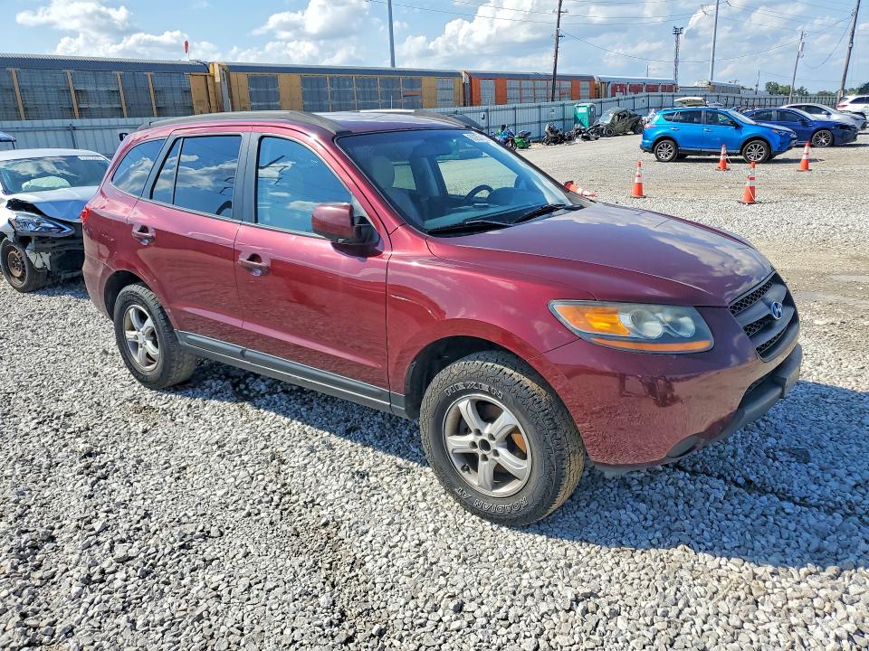 Photo 4 from auction – 2008 HYUNDAI SANTA FE with VIN 5NMSG13D28H225878