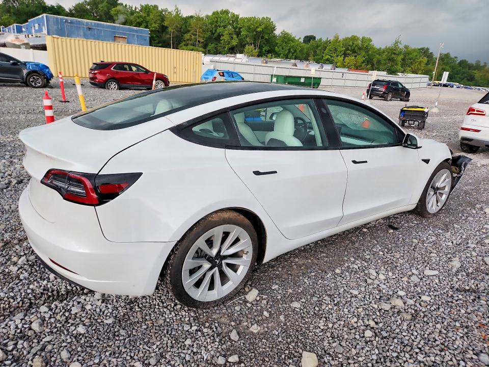 Photo 3 from auction – 2021 TESLA MODEL 3 with VIN 5YJ3E1EA1MF874581
