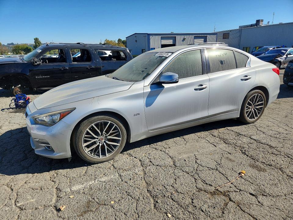 INFINITI Q50 2017 with VIN JN1CV7AP0HM641840 - Photo from auction