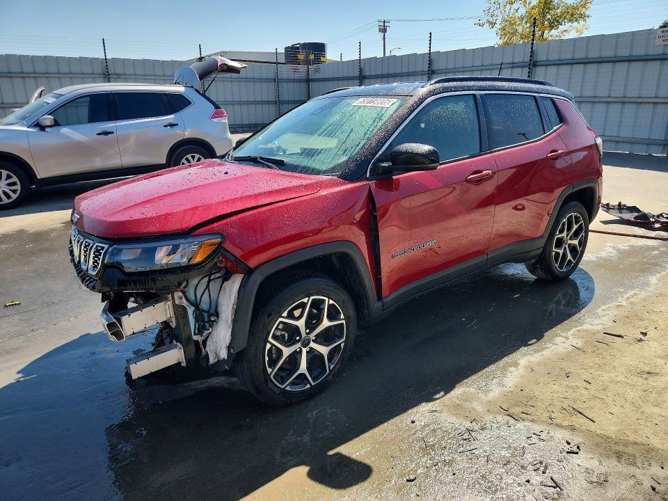 JEEP COMPASS 2025 with VIN 3C4NJDCN5ST600004 - Photo from auction