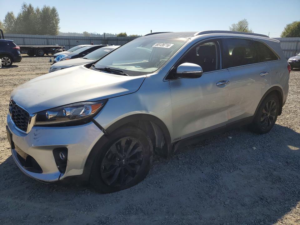 KIA SORENTO 2020 with VIN 5XYPHDA58LG656485 - Photo from auction