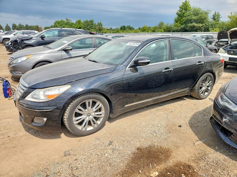 HYUNDAI GENESIS 2011 with VIN KMHGC4DE2BU122398 - Photo from auction
