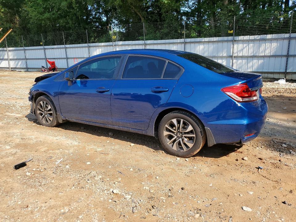 Photo 2 from auction – 2013 HONDA CIVIC with VIN 19XFB2F87DE059461