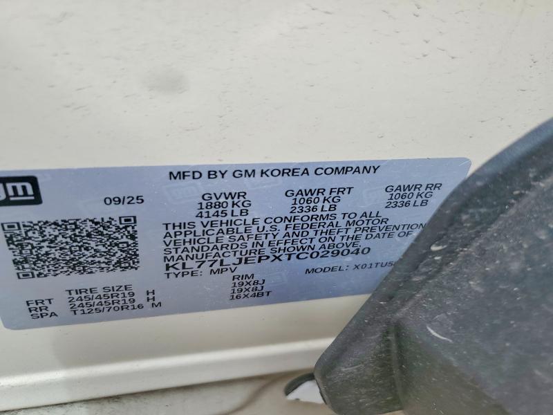 Photo 14 from auction – 2026 CHEVROLET TRAX with VIN KL77LJEPXTC029040