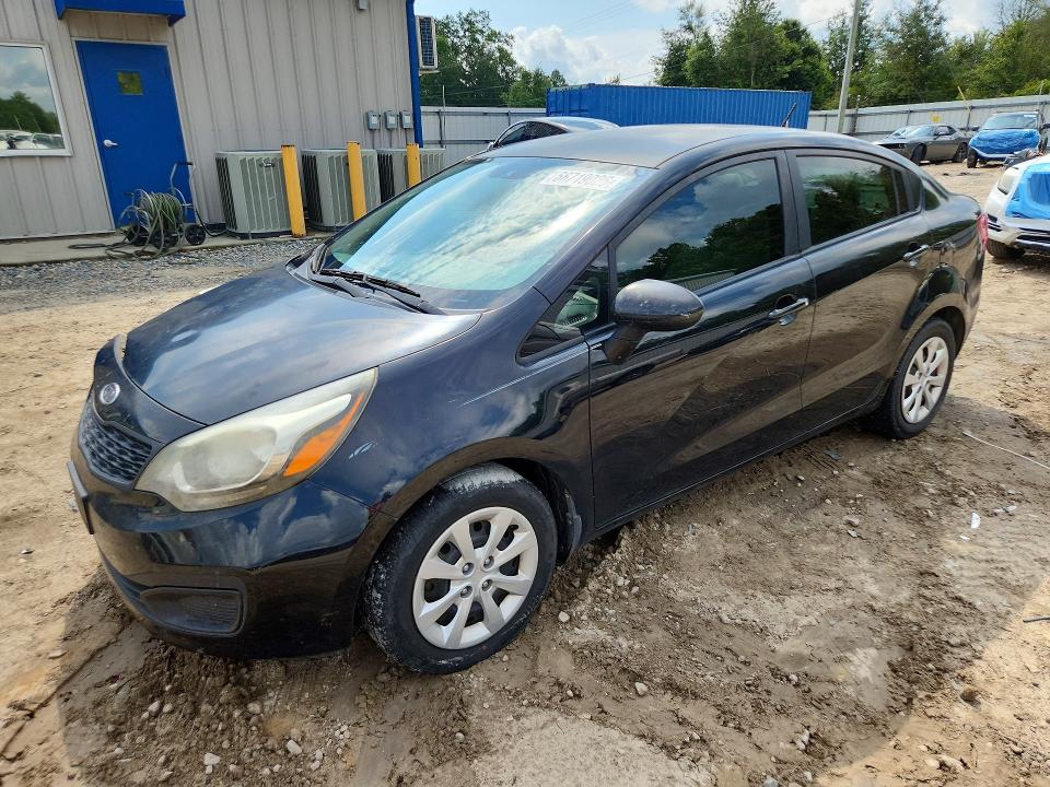 KIA RIO 2012 with VIN KNADM4A30C6046948 - Photo from auction