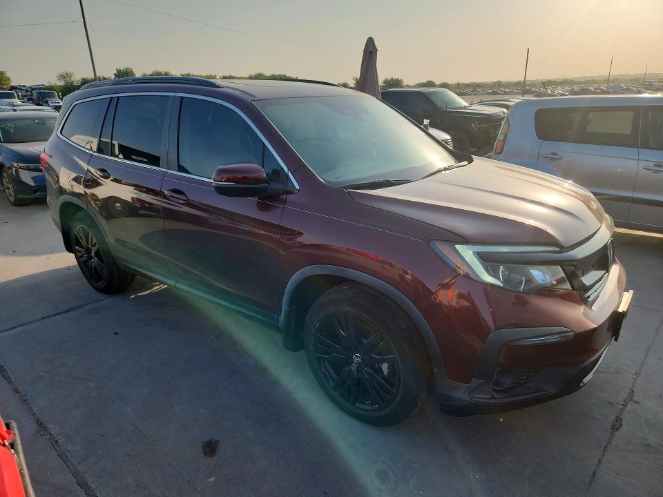 Photo 4 from auction – 2022 HONDA PILOT with VIN 5FNYF5H28NB001247