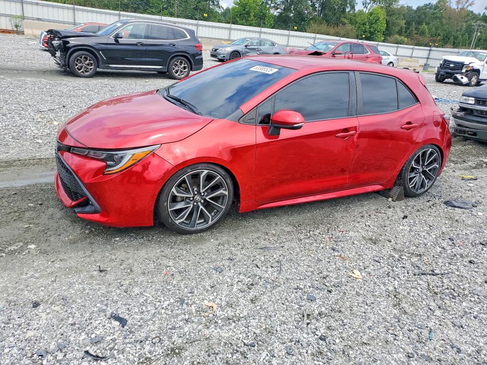 TOYOTA COROLLA HATCHBACK 2022 with VIN JTNB4MBE4N3150739 - Photo from auction