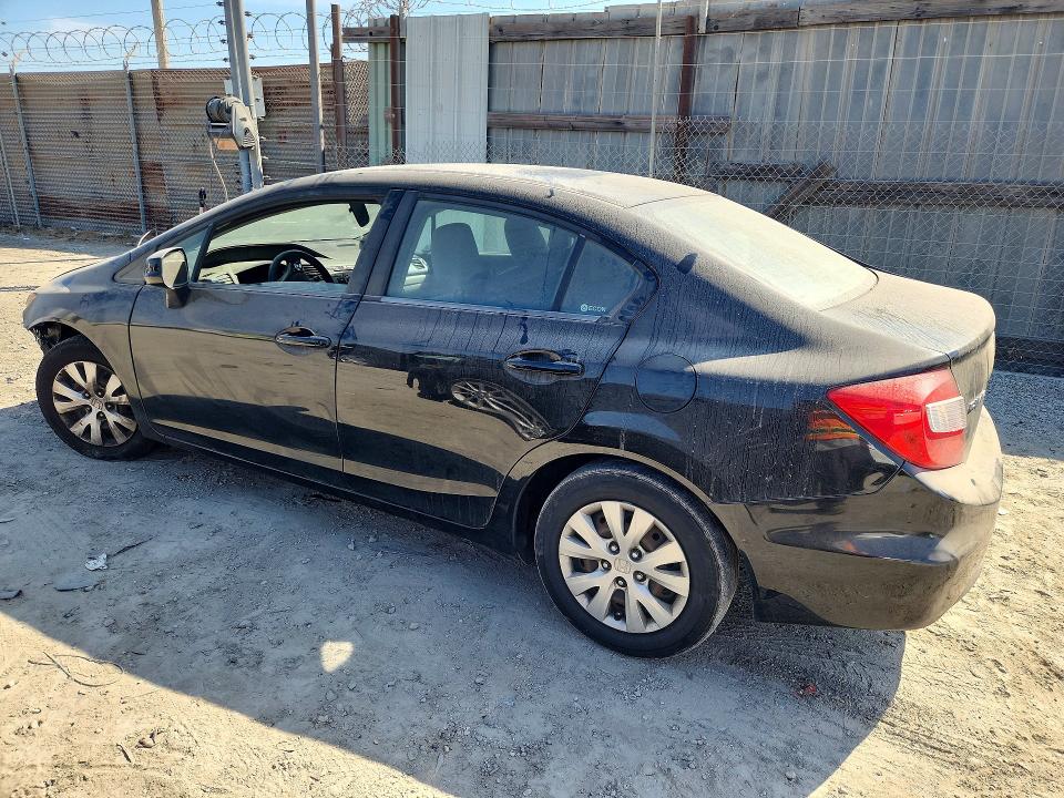 Photo 2 from auction – 2012 HONDA CIVIC with VIN 19XFB2F55CE366941