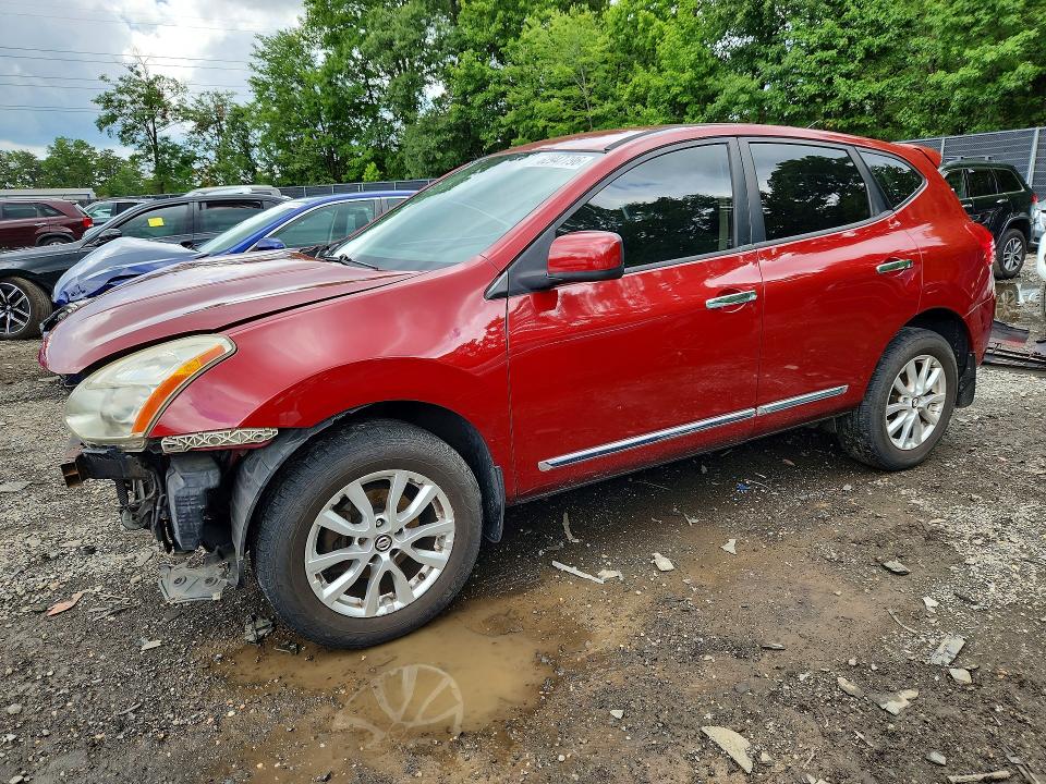 NISSAN ROGUE 2011 with VIN JN8AS5MT4BW178658 - Photo from auction