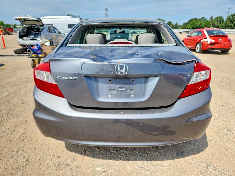 Photo 6 from auction – 2012 HONDA CIVIC with VIN 19XFB2F97CE037631
