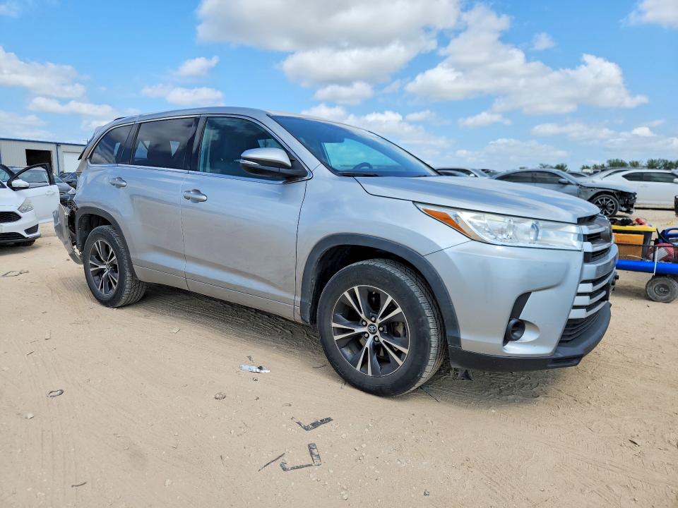 Photo 4 from auction – 2018 TOYOTA HIGHLANDER with VIN 5TDZZRFH4JS254095