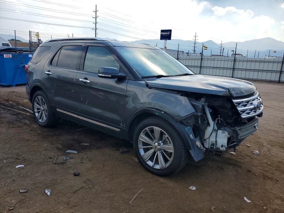 Photo 4 from auction – 2018 FORD EXPLORER with VIN 1FM5K8F80JGA27375