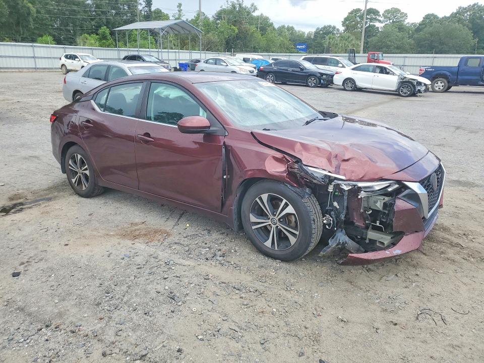 Photo 4 from auction – 2021 NISSAN SENTRA with VIN 3N1AB8CV6MY209682