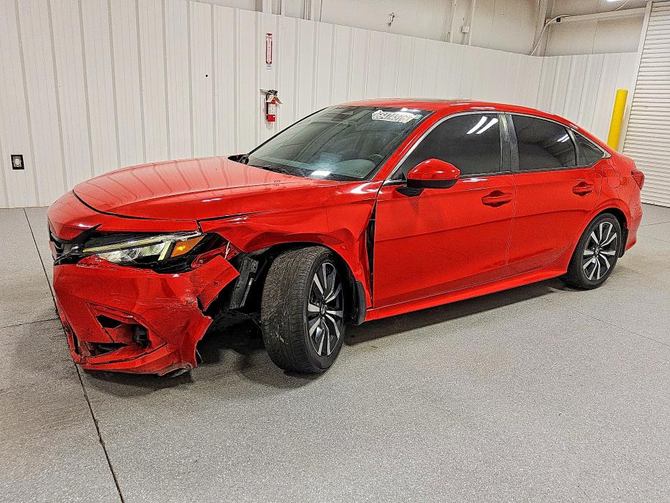 HONDA CIVIC 2022 with VIN 2HGFE1F77NH311760 - Photo from auction