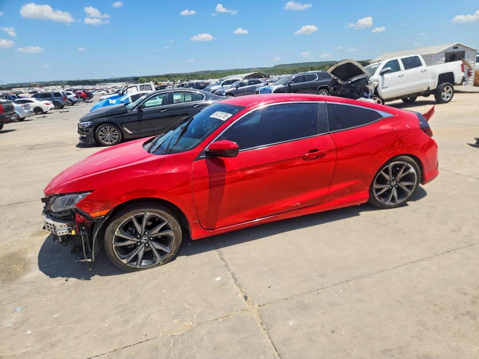 Photo 1 from auction – 2019 HONDA CIVIC with VIN 2HGFC4B8XKH309163