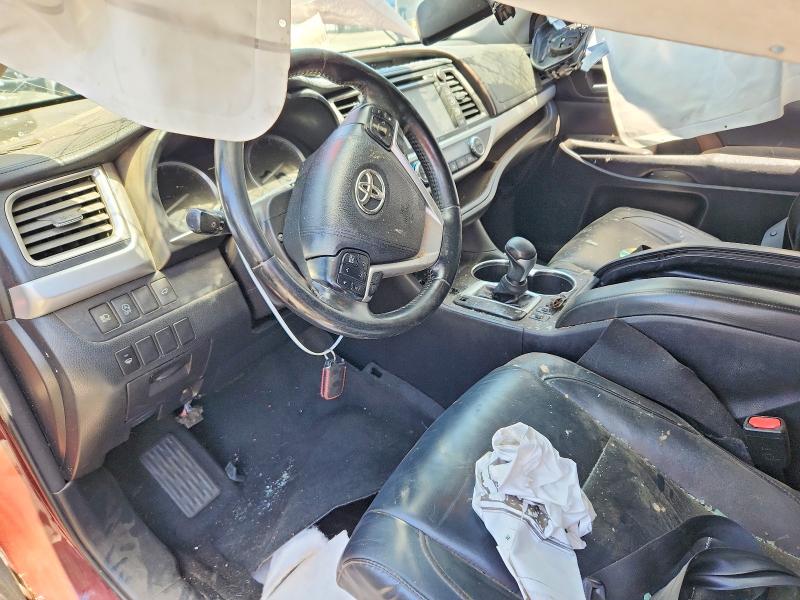 Photo 8 from auction – 2017 TOYOTA HIGHLANDER with VIN 5TDKZRFH3HS222248