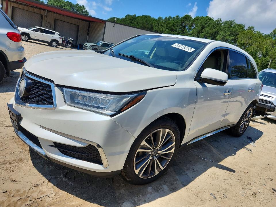 ACURA MDX 2019 with VIN 5J8YD4H53KL027064 - Photo from auction