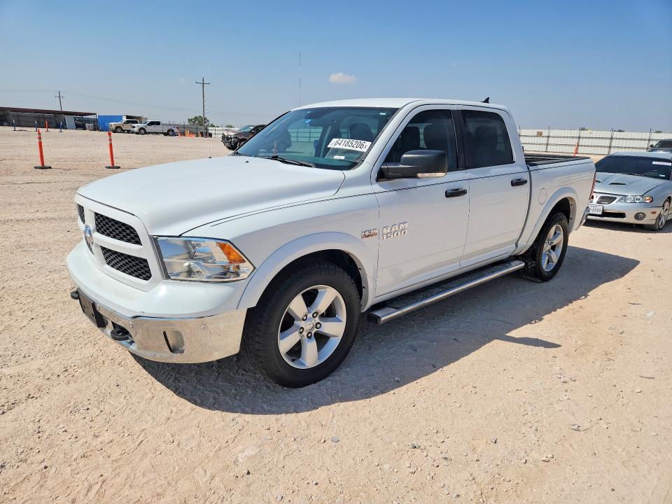 RAM 1500 2015 with VIN 1C6RR6LT4FS639704 - Photo from auction
