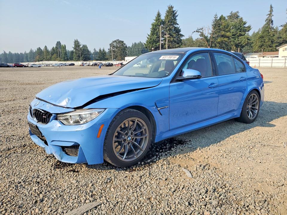 BMW M3 2015 with VIN WBS3C9C54FP803130 - Photo from auction