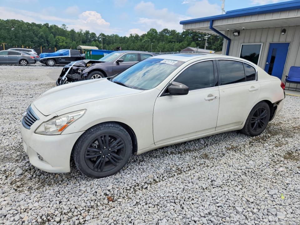 INFINITI G37 SEDAN 2012 with VIN JN1CV6AP1CM628419 - Photo from auction