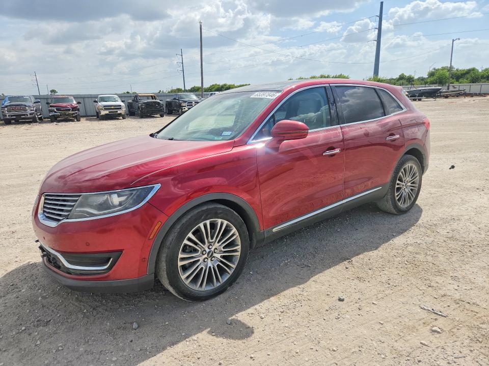 Foto 1 de la subasta – 2016 LINCOLN MKX con VIN 2LMPJ6LR0GBL22025