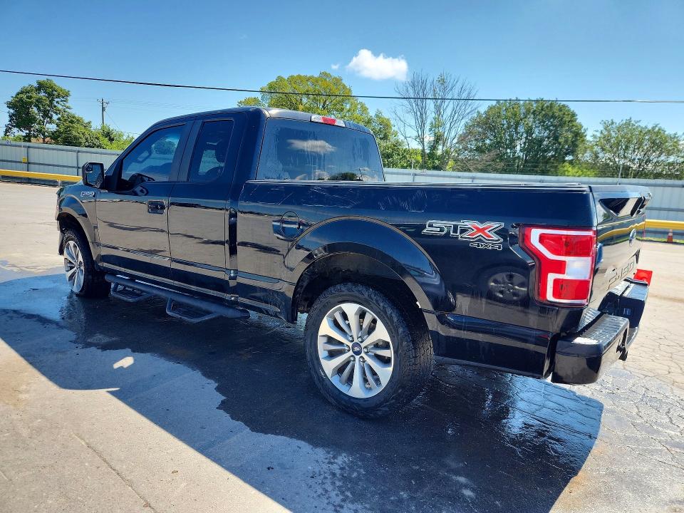 Photo 2 from auction – 2018 FORD F150 with VIN 1FTEX1EP1JFE07997