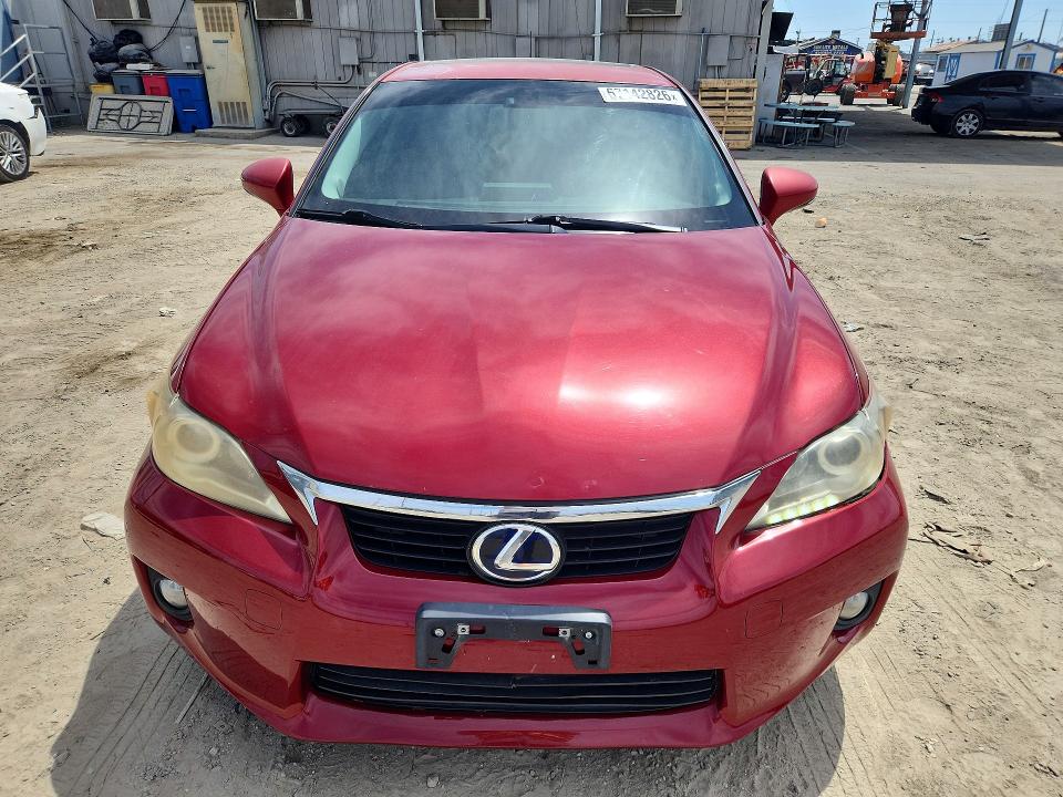Photo 5 from auction – 2012 LEXUS CT with VIN JTHKD5BH2C2107829