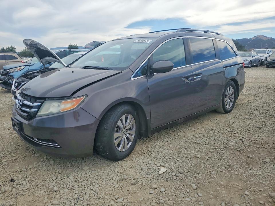 HONDA ODYSSEY 2014 with VIN 5FNRL5H66EB138901 - Photo from auction