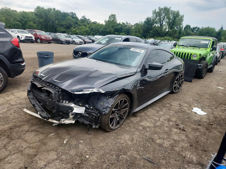 BMW M4 2021 with VIN WBS33AZ03MCG66802 - Photo from auction