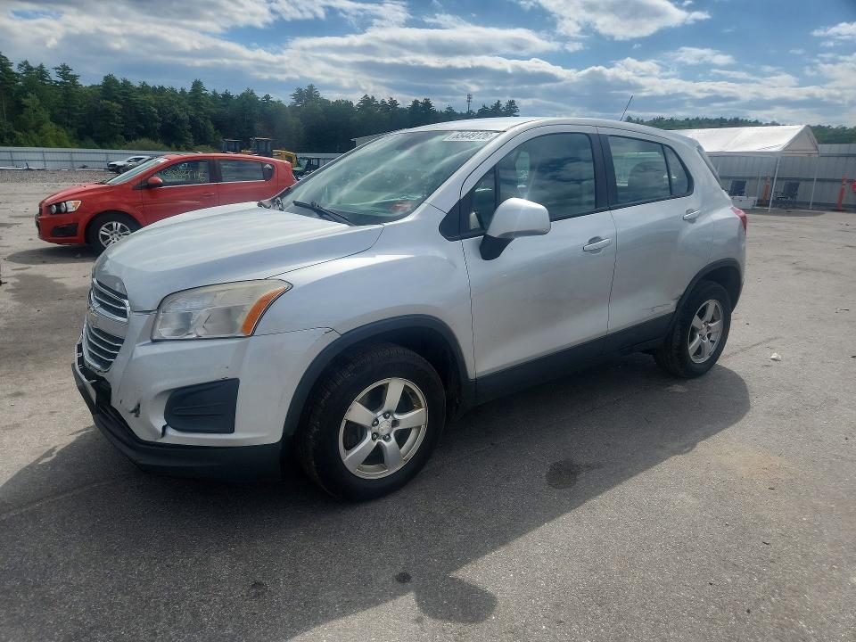 CHEVROLET TRAX 2015 with VIN KL7CJPSB4FB133243 - Photo from auction