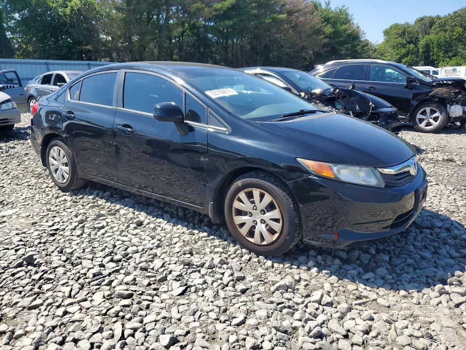 Photo 4 from auction – 2012 HONDA CIVIC with VIN 19XFB2F53CE357168