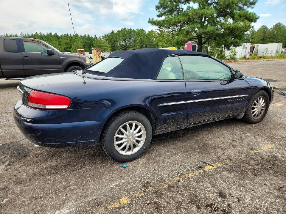 Photo 3 from auction – 2001 CHRYSLER SEBRING with VIN 1C3EL65U41N626414