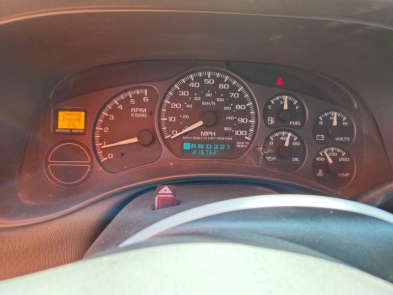Photo 9 from auction – 2002 CHEVROLET AVALANCHE with VIN 3GNEC13T12G134157