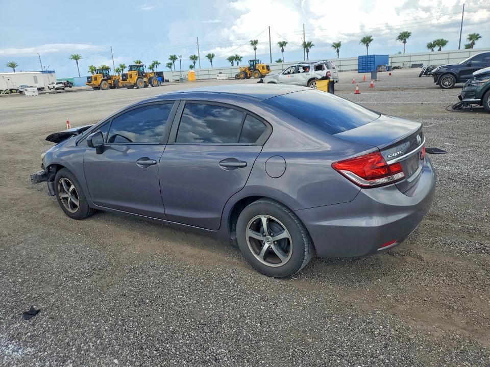 Photo 2 from auction – 2015 HONDA CIVIC with VIN 19XFB2F75FE118209