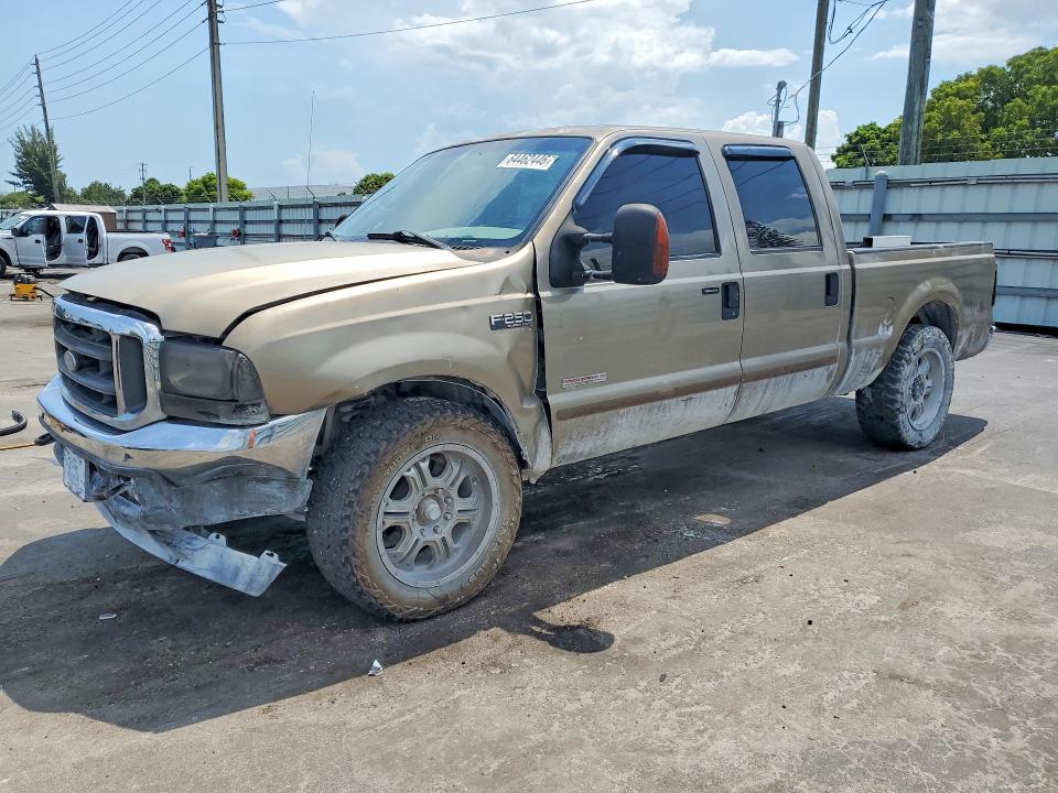 FORD F250 2004 with VIN 1FTNW20P14ED56673 - Photo from auction