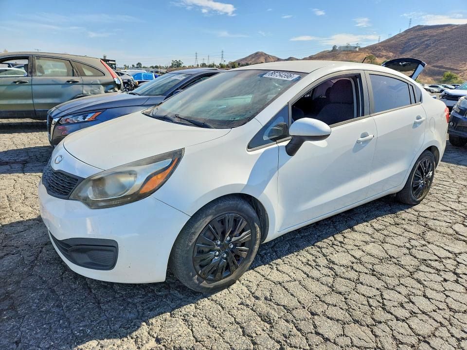 KIA RIO 2014 with VIN KNADM4A39E6398414 - Photo from auction