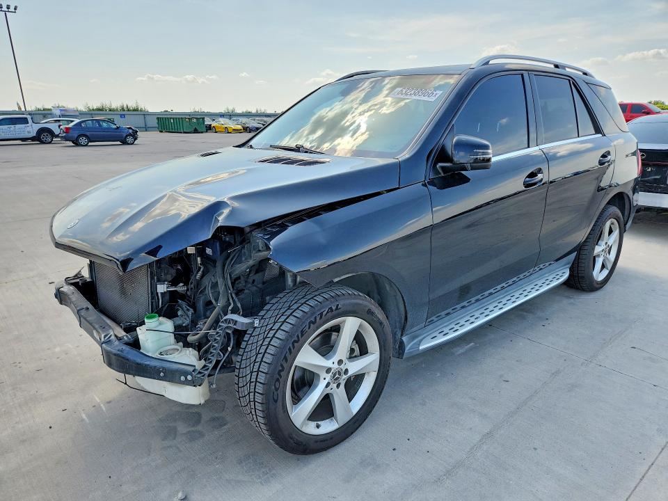 MERCEDES-BENZ GLE 2018 with VIN 4JGDA5JB0JB044142 - Photo from auction