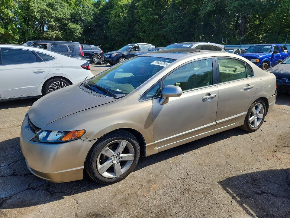 Photo 1 from auction – 2006 HONDA CIVIC with VIN 1HGFA16806L073887