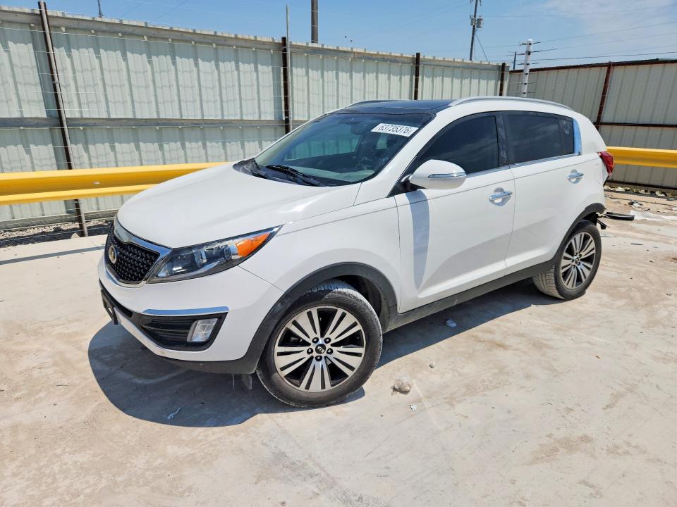KIA SPORTAGE 2014 with VIN KNDPC3ACXE7615198 - Photo from auction