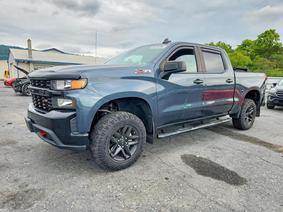 CHEVROLET SILVERADO 2021 with VIN 3GCPYCEFXMG109038 - Photo from auction